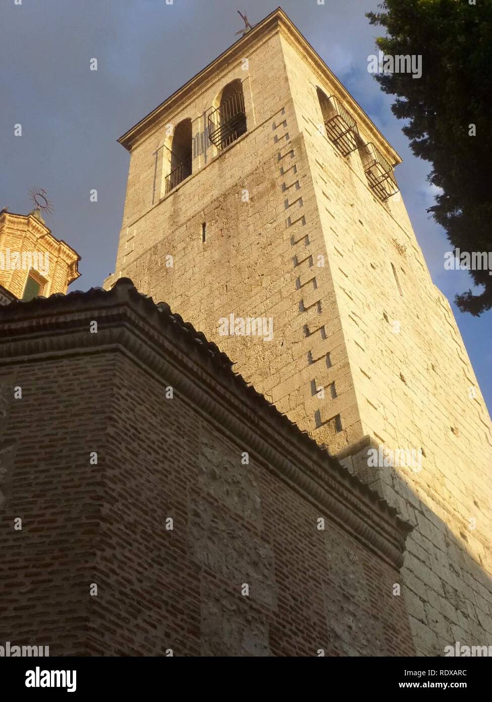 Arganda del Rey - Iglesia de San Juan Bautista 03. Stockfoto