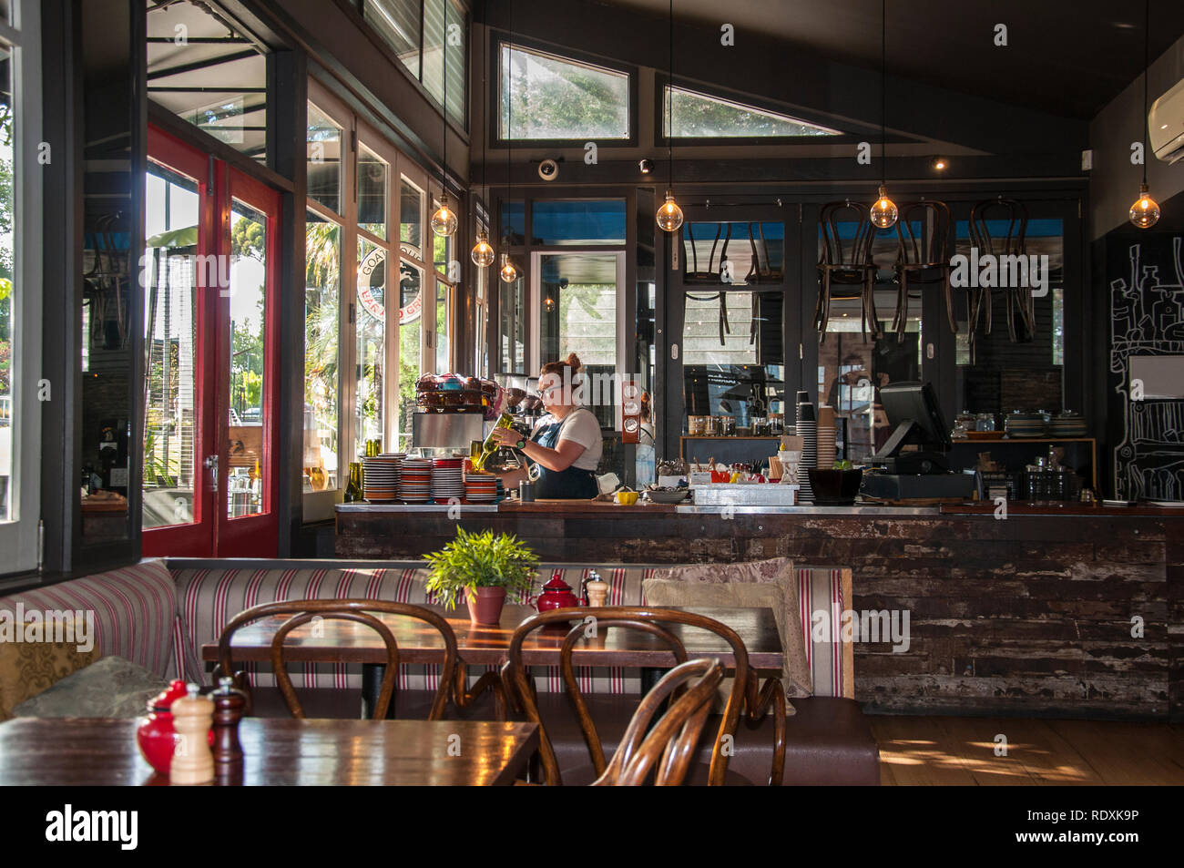 Ziege House Cafe, Elsternwick, Melbourne Stockfoto