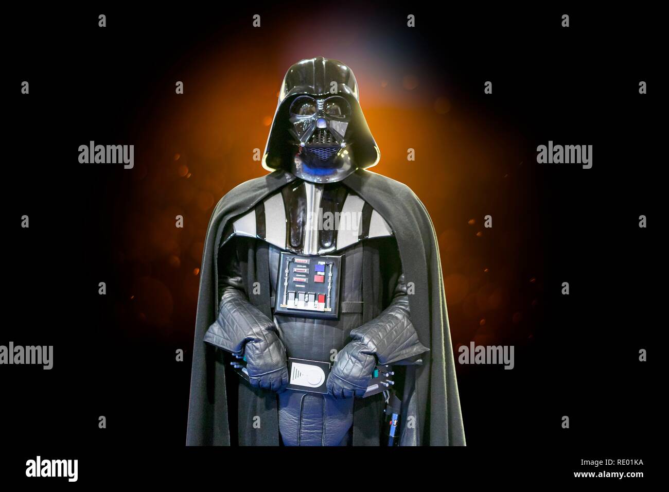 Birmingham, Großbritannien - 17 März, 2018. Cosplayer gekleidet, wie Marvel Star Wars Darth Vader und Praetorian Wachen an einem Comic Con in Birmingham, Großbritannien Stockfoto