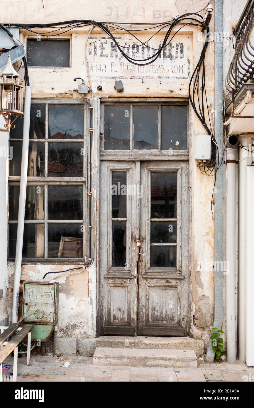 Prilep, eine alte verlassene Bäckerei, Mazedonien, Osteuropa Stockfoto