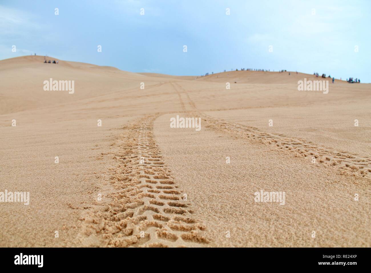 Mui Ne sand Vietnam Stockfoto