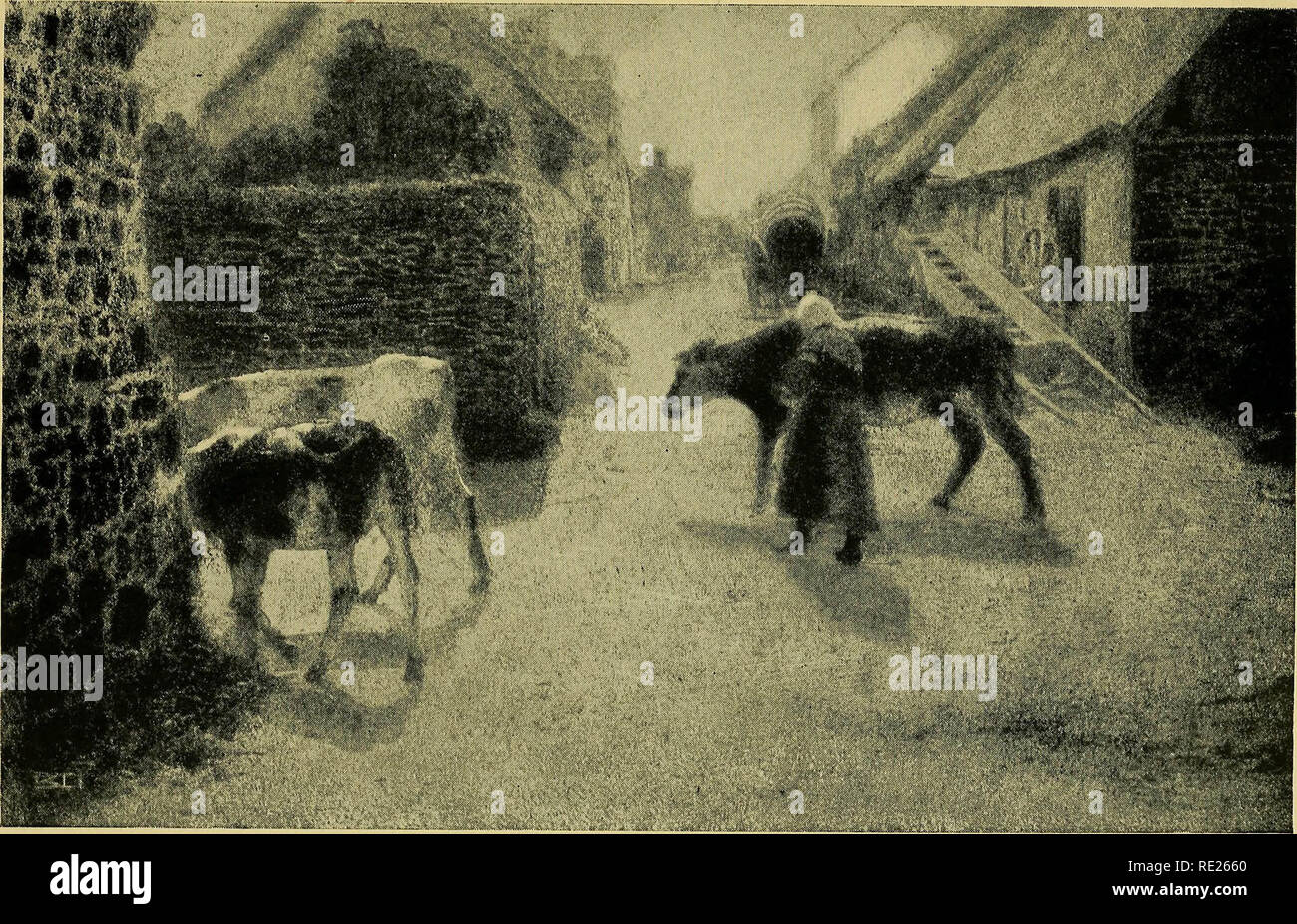 "In und aus drei Normandie Inns' (1910) Stockfoto