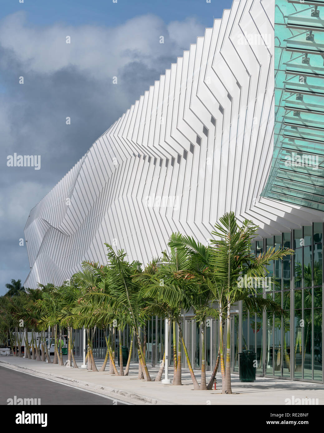 Eingang zum Miami Beach Convention Center 1901 Convention Center Drive in Miami Beach, Florida Stockfoto