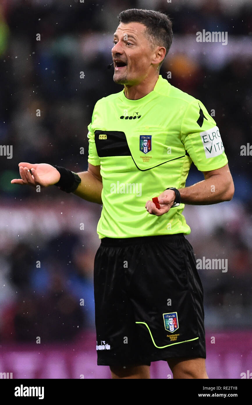 Rom, Italien. Jan, 2019 19. Serie A Fussball Rom vs Turin, Rom, Italien, 19. Jan 2019 Credit: Unabhängige Fotoagentur/Alamy leben Nachrichten Stockfoto