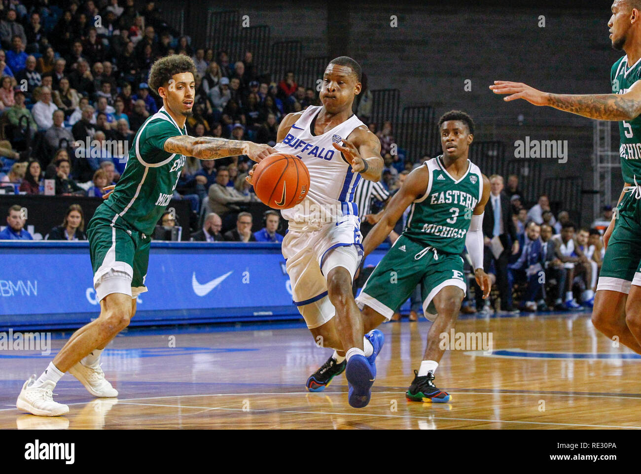 Jan 18, 2019: Eastern Michigan Adler vorwärts Ty Groce (31 ...