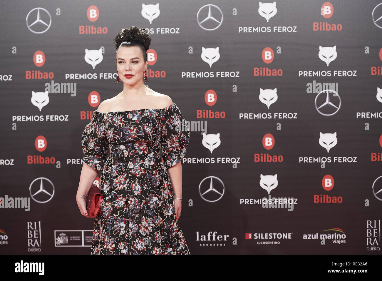 Spanien. Jan, 2019 19. Debi Mazar besucht die 2019 Feroz Auszeichnungen bei Amsterdam Arena am 19. Januar 2019 in Spanien Credit: Jack Abuin/ZUMA Draht/Alamy leben Nachrichten Stockfoto