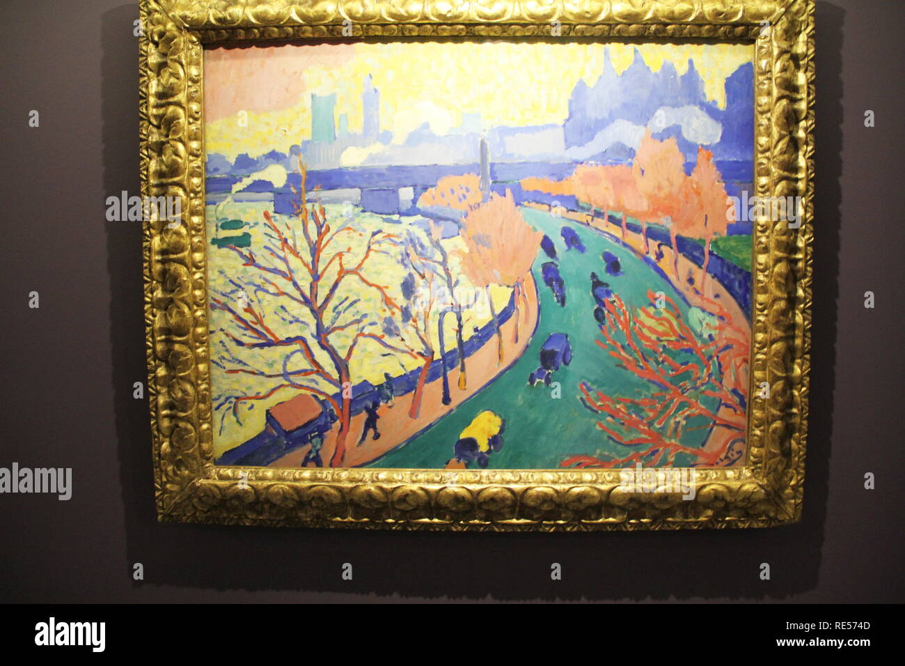 Charing Cross Bridge 1906 Andre Derain Ol Auf Leinwand