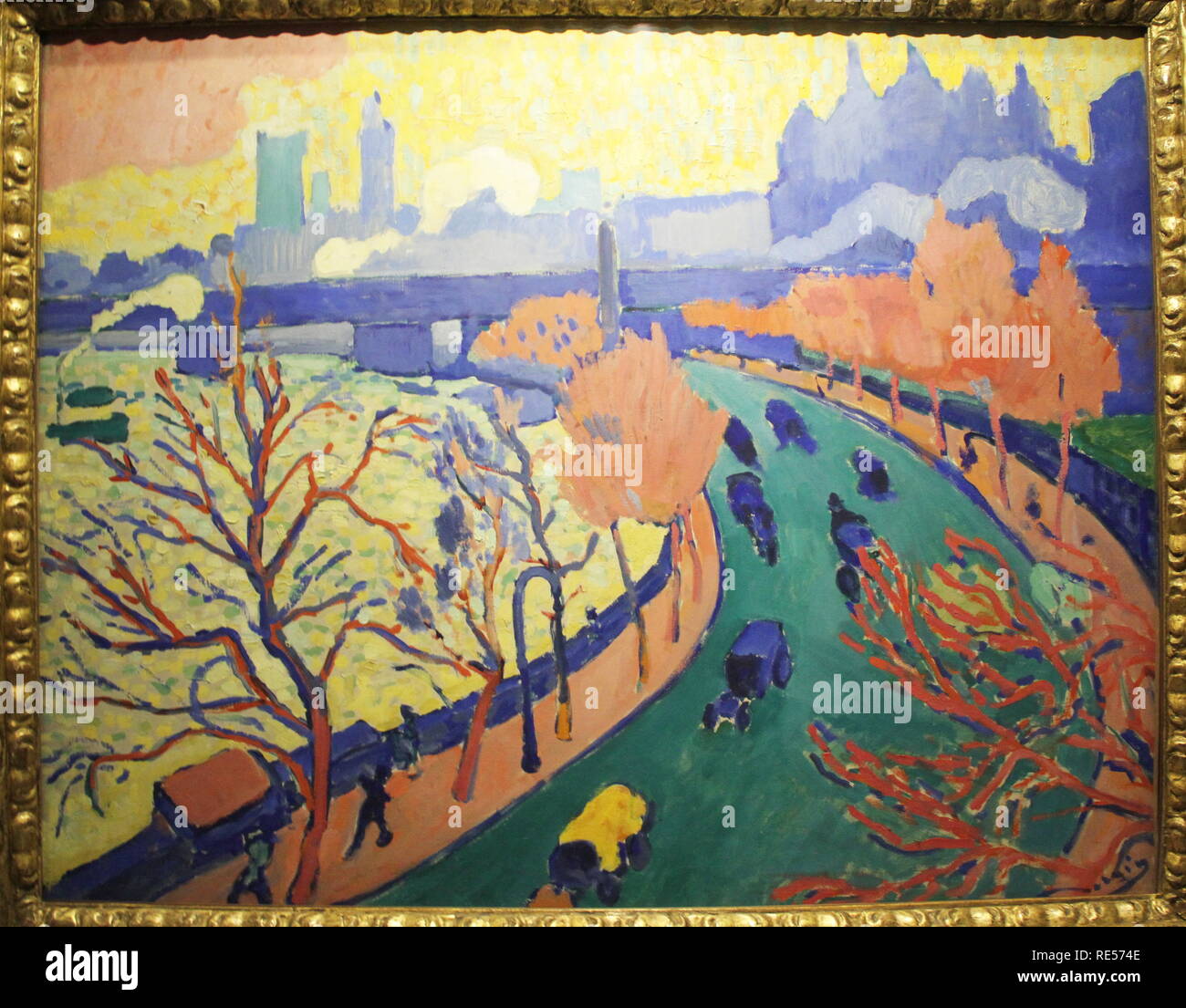 Charing Cross Bridge 1906 Andre Derain Ol Auf Leinwand