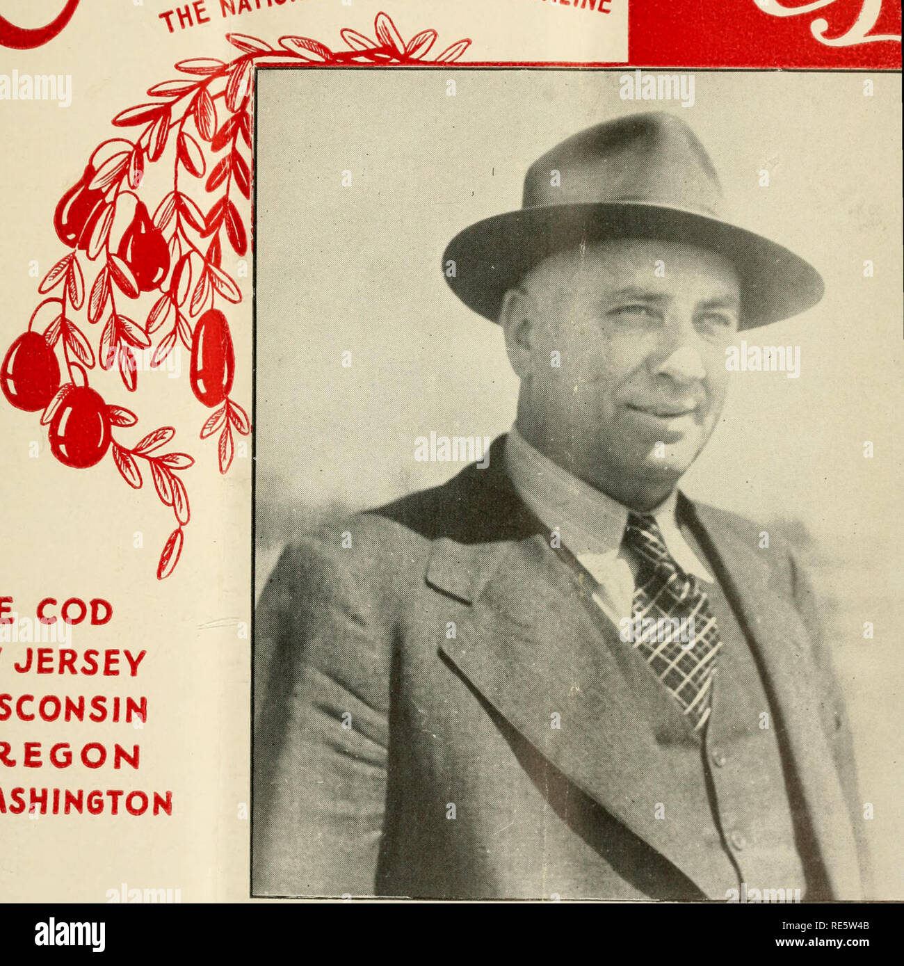 . Preiselbeeren;: die nationalen cranberry Magazin. Preiselbeeren. Sie ZINSGARANTIE ein $ 8.000.000 EIN JAHR INDUSTRIE r^i?i*^^ • TOHALCRANBERRVM&gt; ie^^", "^^. ? E COD EW JERSEY IVISCONSIN OREGON WASHINGTON ROY M. POTTER ovember 1943 20 Cent. Bitte beachten Sie, dass diese Bilder sind von der gescannten Seite Bilder, die digital für die Lesbarkeit verbessert haben mögen - Färbung und Aussehen dieser Abbildungen können nicht perfekt dem Original ähneln. extrahiert. Portland, CT [etc. ]: Taylor Pub. Co [etc. ] Stockfoto