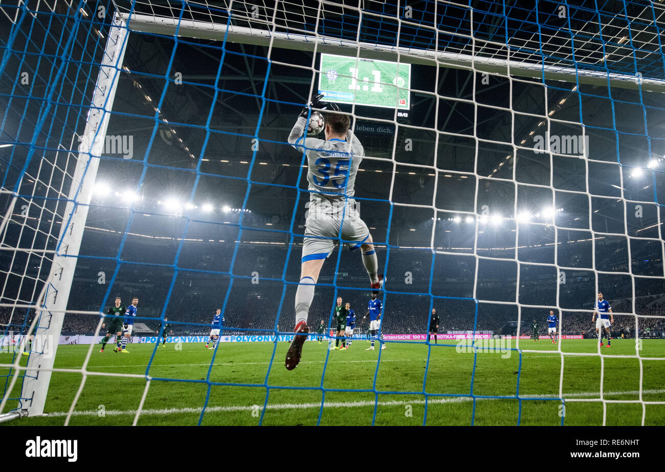 Gelsenkirchen Deutschland Jan 2019 20 Fussball Bundesliga Fc