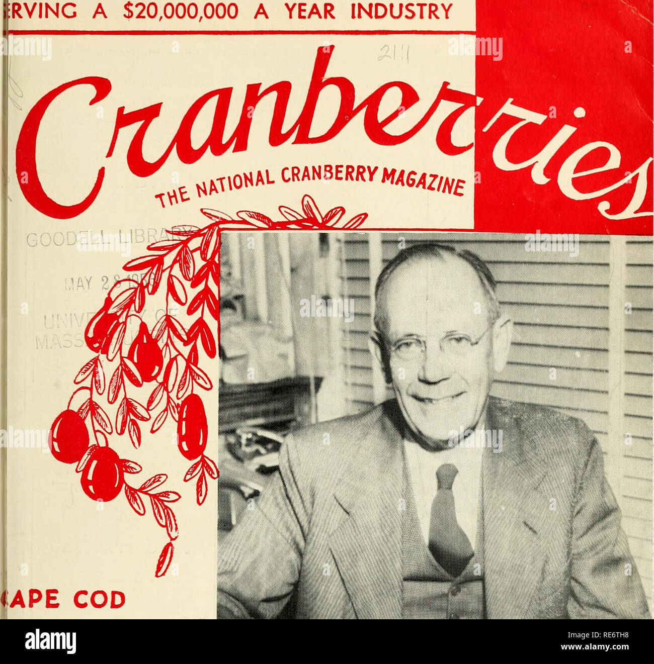 . Preiselbeeren;: die nationalen cranberry Magazin. Preiselbeeren. ;: Rving ein $ 20.000.000 pro Jahr Industrie APE COD^ EW JERSEY WISCONSIN OREGON WASHINGTON KANADA. Bitte beachten Sie, dass diese Bilder sind von der gescannten Seite Bilder, die digital für die Lesbarkeit verbessert haben mögen - Färbung und Aussehen dieser Abbildungen können nicht perfekt dem Original ähneln. extrahiert. Portland, CT [etc. ]: Taylor Pub. Co [etc. ] Stockfoto