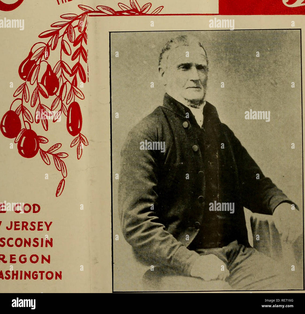 . Preiselbeeren;: die nationalen cranberry Magazin. Preiselbeeren. Was ein $ 8.000.000 EIN JAHR INDUSTRIE - ^W^^^ • X 0 t* AlCRANBERRVM 4 G&gt; l7/Yv ^^P £ COD EW JERSEY liVISCONSIN OREGON WASHINGTON. Salomo HOXIE - fast vergessenen Pionier 20 Cent. Bitte beachten Sie, dass diese Bilder sind von der gescannten Seite Bilder, die digital für die Lesbarkeit verbessert haben mögen - Färbung und Aussehen dieser Abbildungen können nicht perfekt dem Original ähneln. extrahiert. Portland, CT [etc. ]: Taylor Pub. Co [etc. ] Stockfoto
