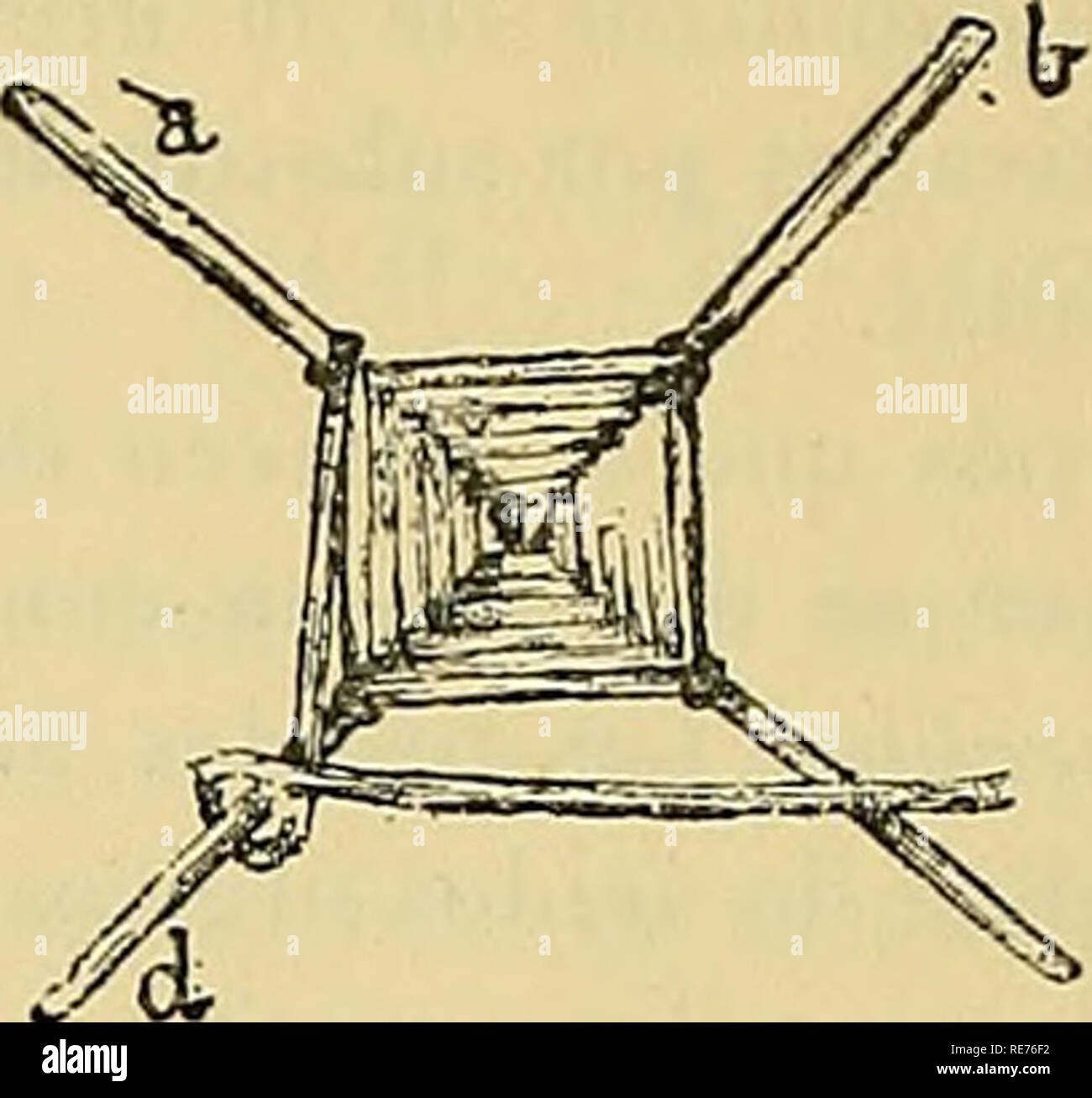 . Kosmos: revista ilustrada de Artes y Ciencias. Wissenschaft; Wissenschaft. 312 KOSMOS HANDBUCH EL TRABAJO EN LA ESCUELA Y EN EL HOGAR ich QUARTA SERIE CESTERÍA Los principcales cestero iitiles del Son e2 ninzón Abb. 563, y el desbrozador Abb. 564. Pero los Niños sólo tendrán á su disposición un punzón y un Cu. Chillo. Se puede también evitar el iiso de estos Abb. 563 preparando instrumentos de antemano los Mate-riales necesarios, y dejando á algunos niños Gran-des El Cuidado de los trabajos desbrozar conclui-Dos.  © Abb. 564 Los materiales que se Han de emplear Sohn: El Junco, Para los trabajos preparat Stockfoto