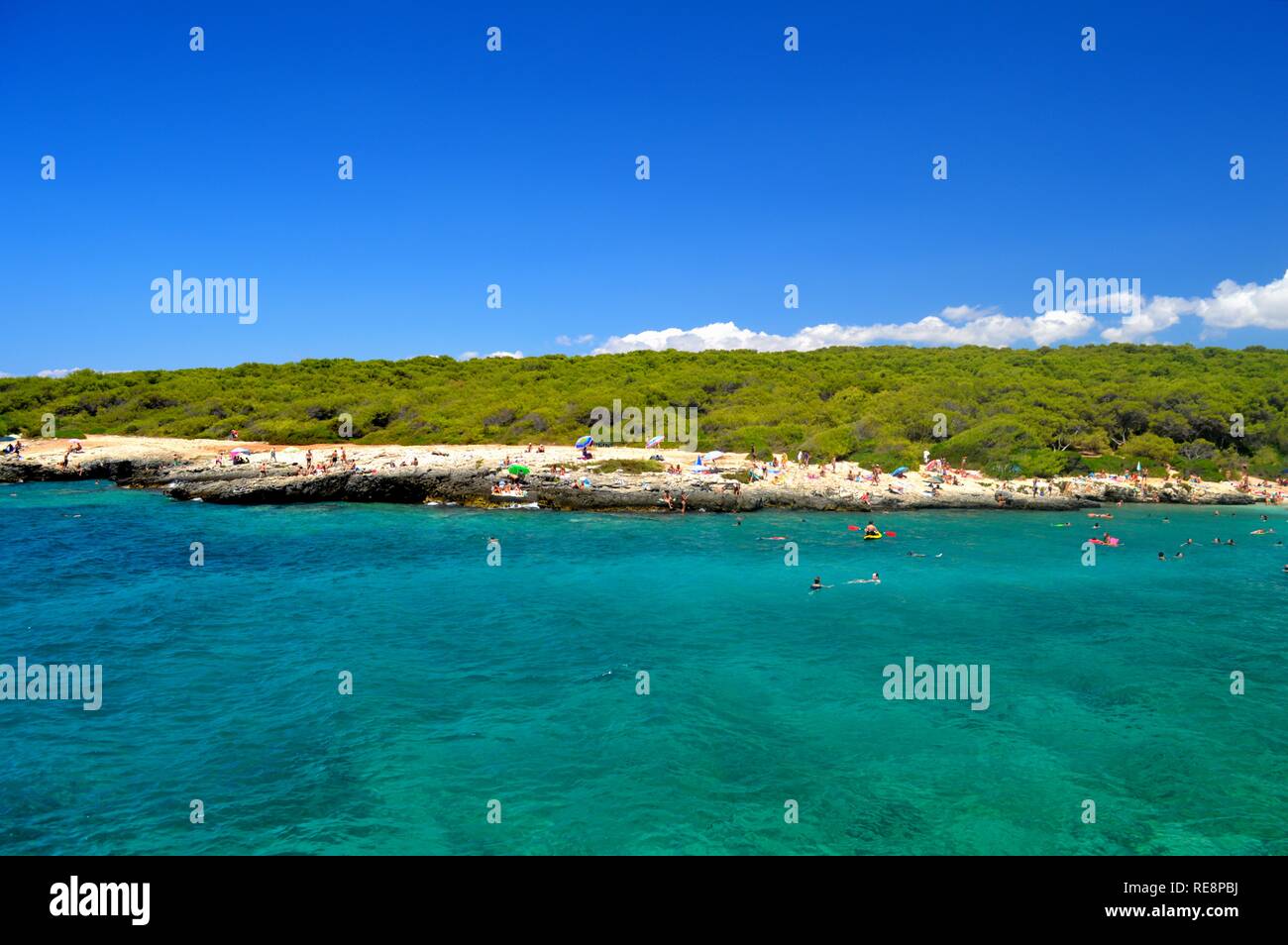 Urlaub in Süditalien, Apulien Stockfoto