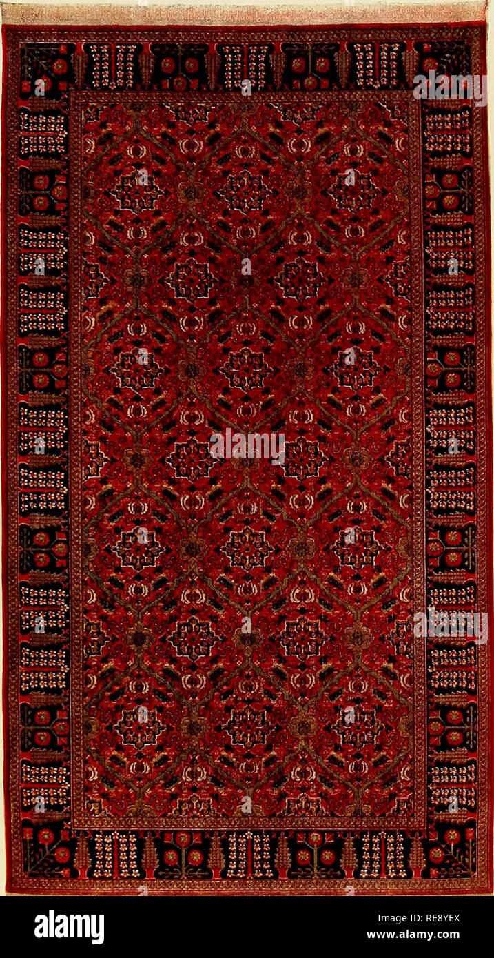 Orientalische Teppiche, Läufer und Teppiche und einige Jacquard  Reproduktionen.." (1910 Stockfotografie - Alamy