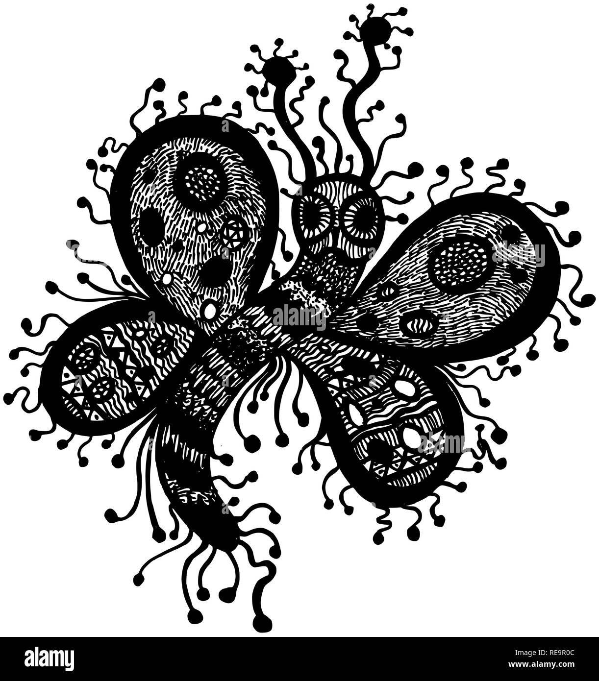 Ziertierwelt Stock Vektor