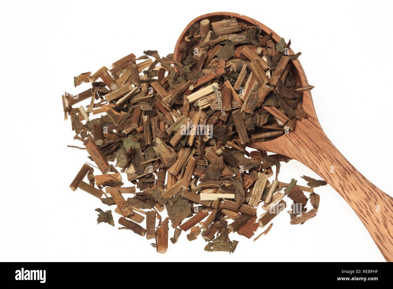 Getrocknete Kraut der Heilpflanze Pei Lan (eupatorium Undulata) Stockfoto