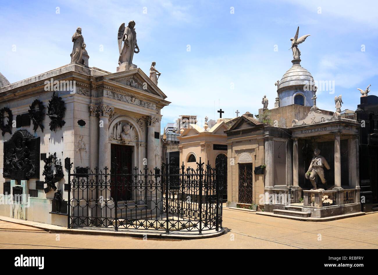 Cementerio de la Recoleta, Friedhof, Buenos Aires, Argentinien Stockfoto