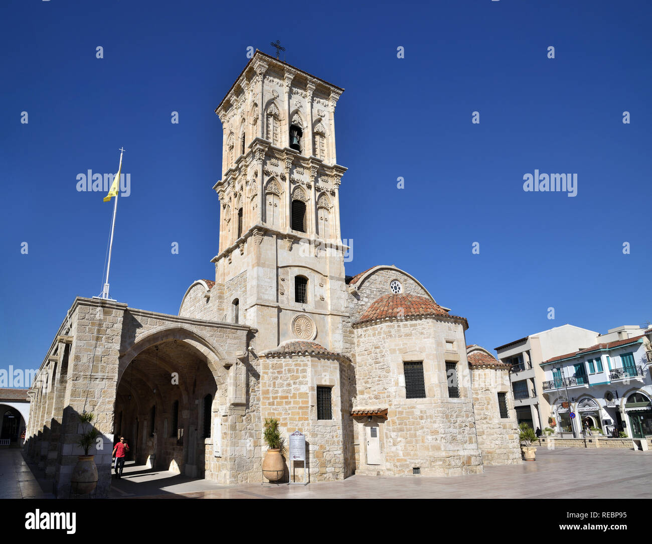 Larnaca, Zypern - 2. November. 2018. Kirche von St. Lazarus. Das museum Stockfoto