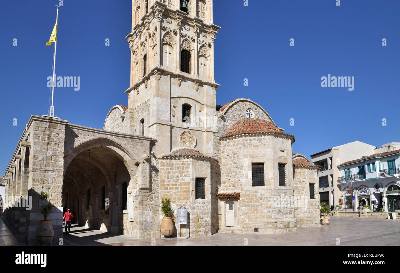 Larnaca, Zypern - 2. November. 2018. Kirche von St. Lazarus. Das museum Stockfoto