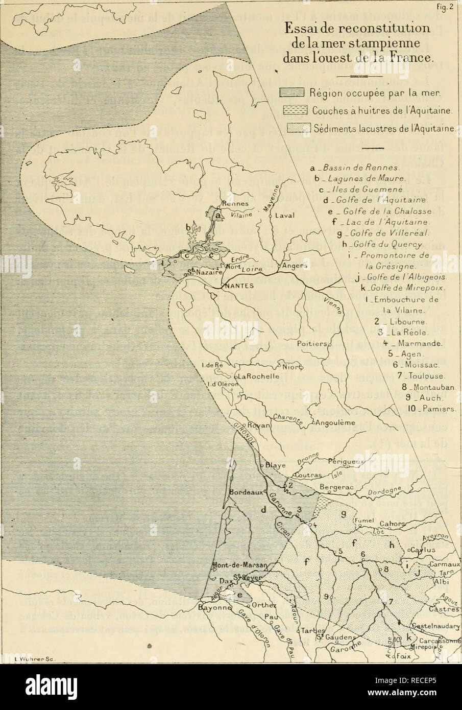 . Comptes Rendus hebdomadaires des séancen de l'Académie des sciences. Wissenschaft - Gesellschaften, etc.; Wissenschaft; Wissenschaft. l'iK. 3.. Bitte beachten Sie, dass diese Bilder sind von der gescannten Seite Bilder, die digital für die Lesbarkeit verbessert haben mögen - Färbung und Aussehen dieser Abbildungen können nicht perfekt dem Original ähneln. extrahiert. Académie des Sciences (Frankreich); Centre national de la recherche scientifique (Frankreich). Paris: publiés avec Le concours du Centre national de la recherche scientifique par MM.les secrétaires perpétuels: Gauthier-Villars Stockfoto