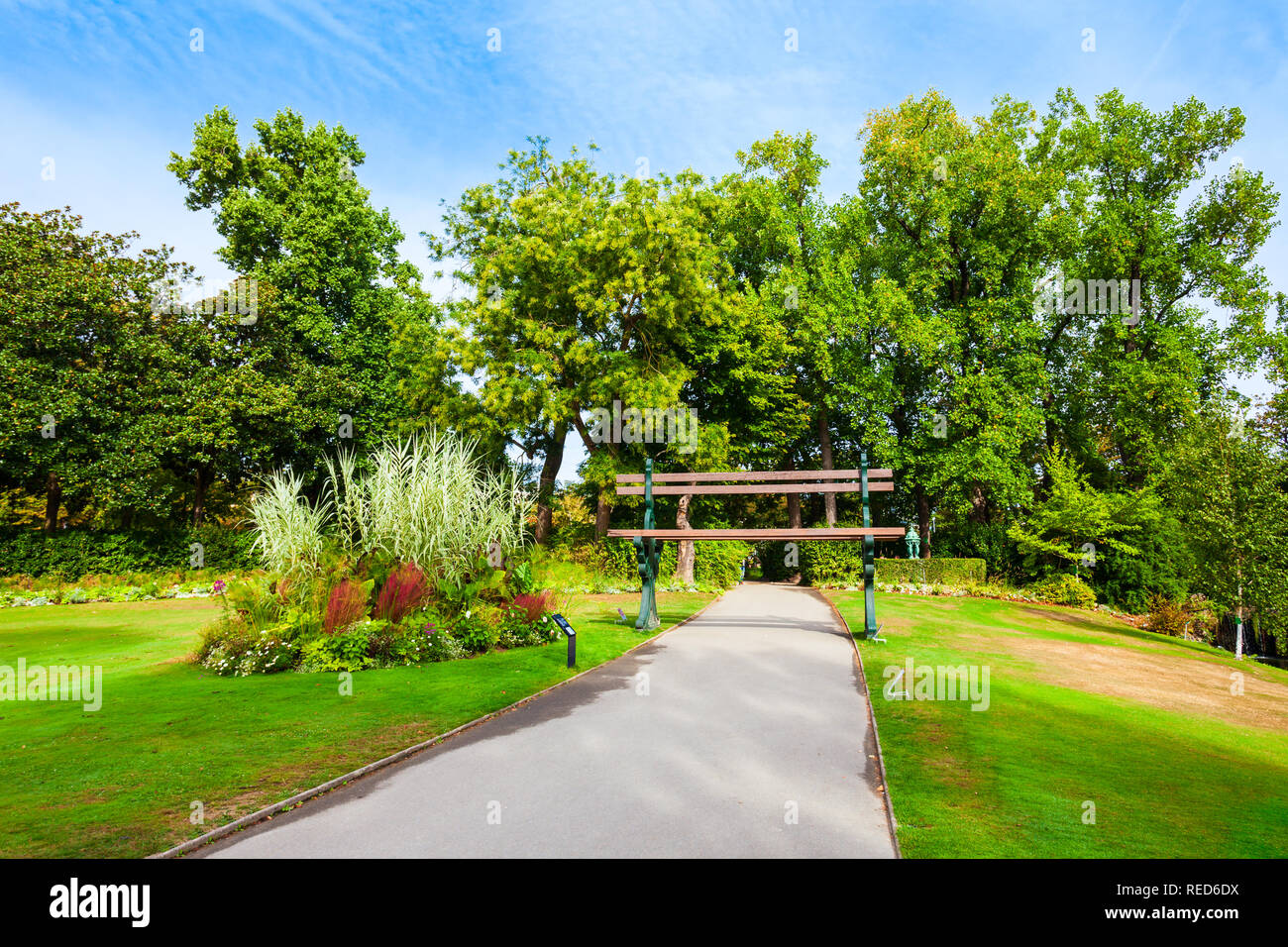 Jardin des Plantes de Nantes ist eine städtische botanische Garten in La Baule, Pays de la Loire in Frankreich Stockfoto