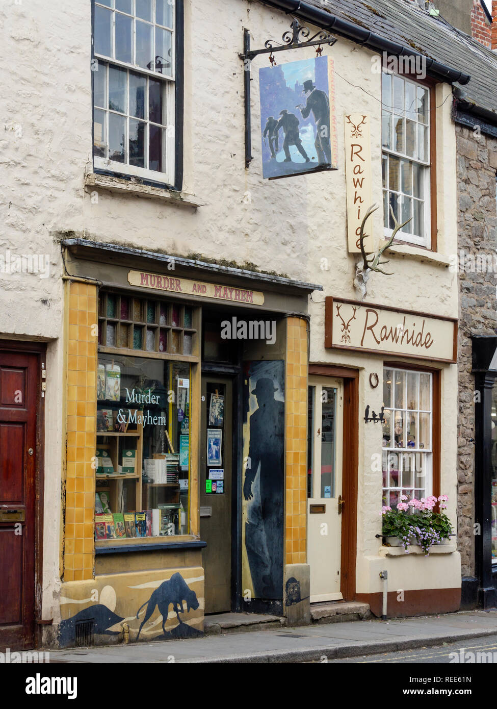 Hay-on-Wye Powys Brecon Beacons National Park Wales Stockfoto