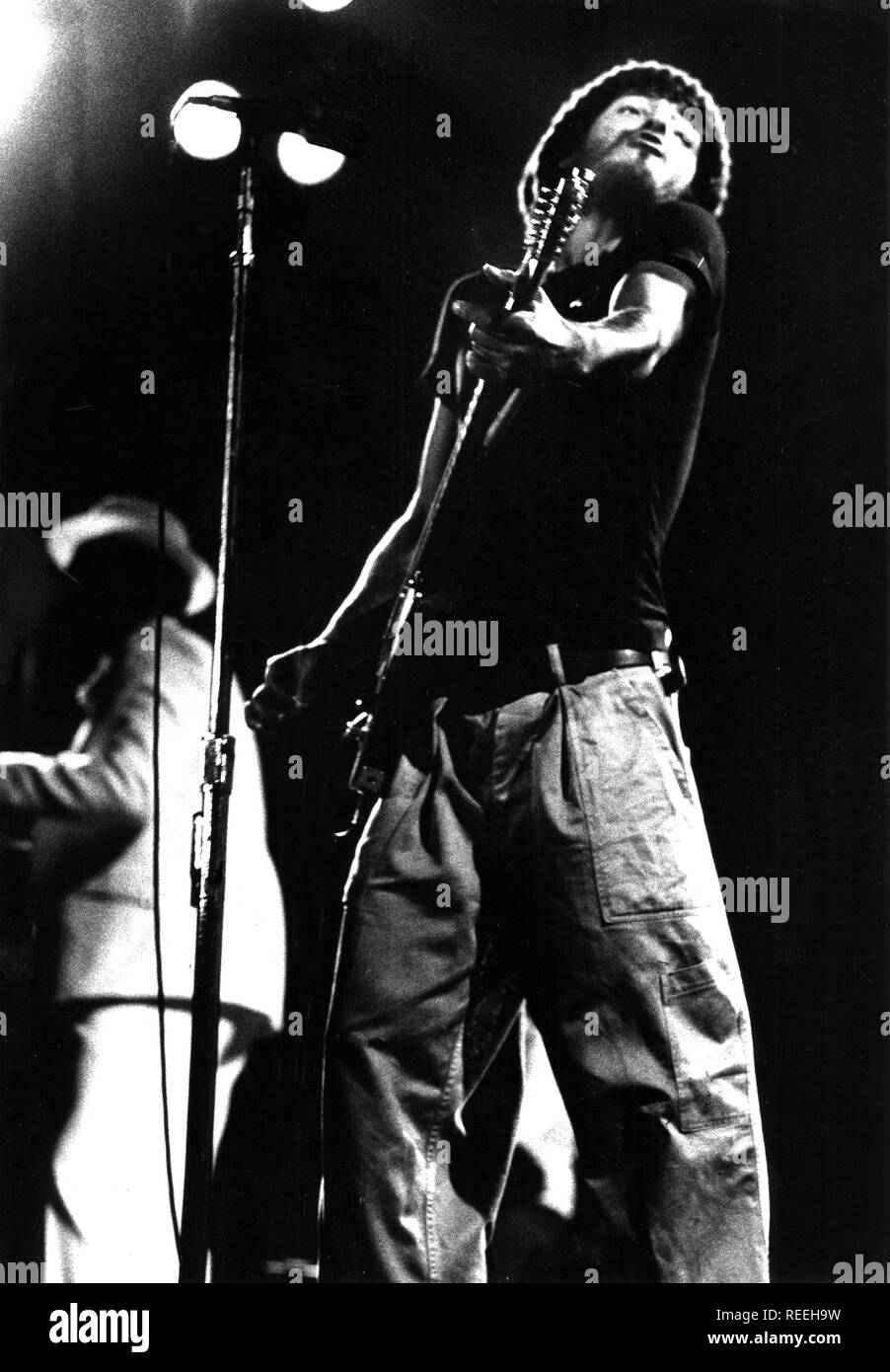 Rai Congres Hall Amsterdam, Niederlande, 1975, Bruce Springsteen (Foto Gijsbert Hanekroot) *** Local Caption *** Bruce Springsteen Stockfoto