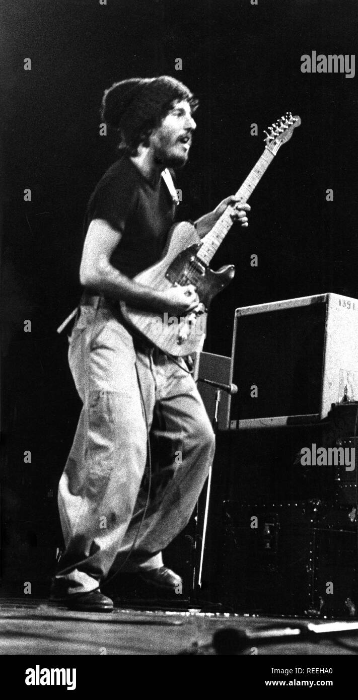 Rai Congres Hall Amsterdam, Niederlande, 1975, Bruce Springsteen (Foto Gijsbert Hanekroot) *** Local Caption *** Bruce Springsteen Stockfoto