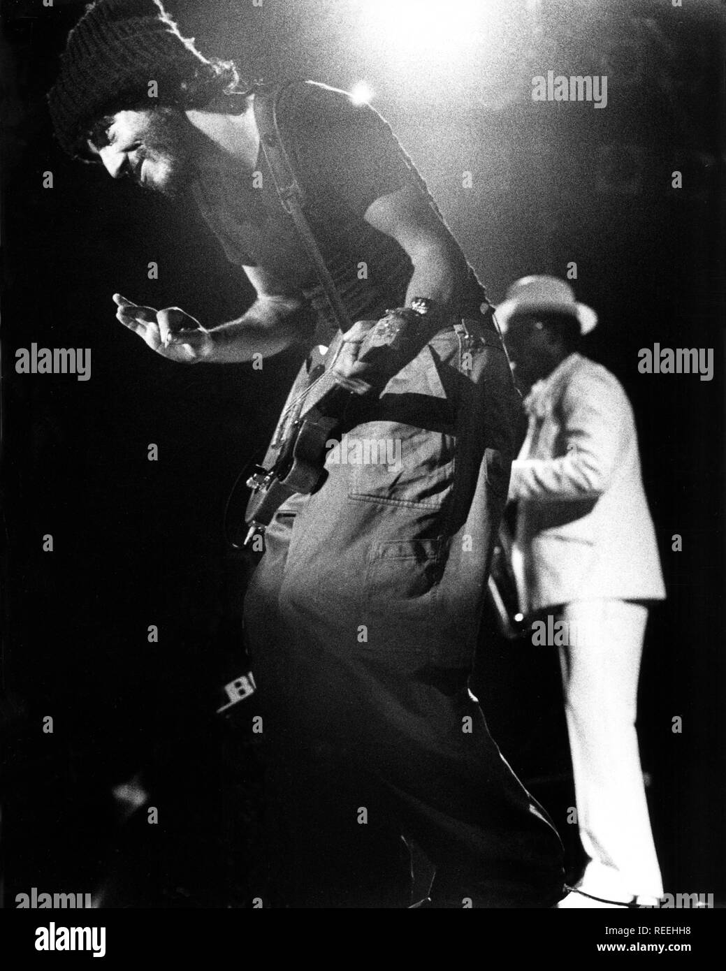 Rai Congres Hall Amsterdam, Niederlande, 1975, Bruce Springsteen (Foto Gijsbert Hanekroot) *** Local Caption *** Bruce Springsteen Stockfoto