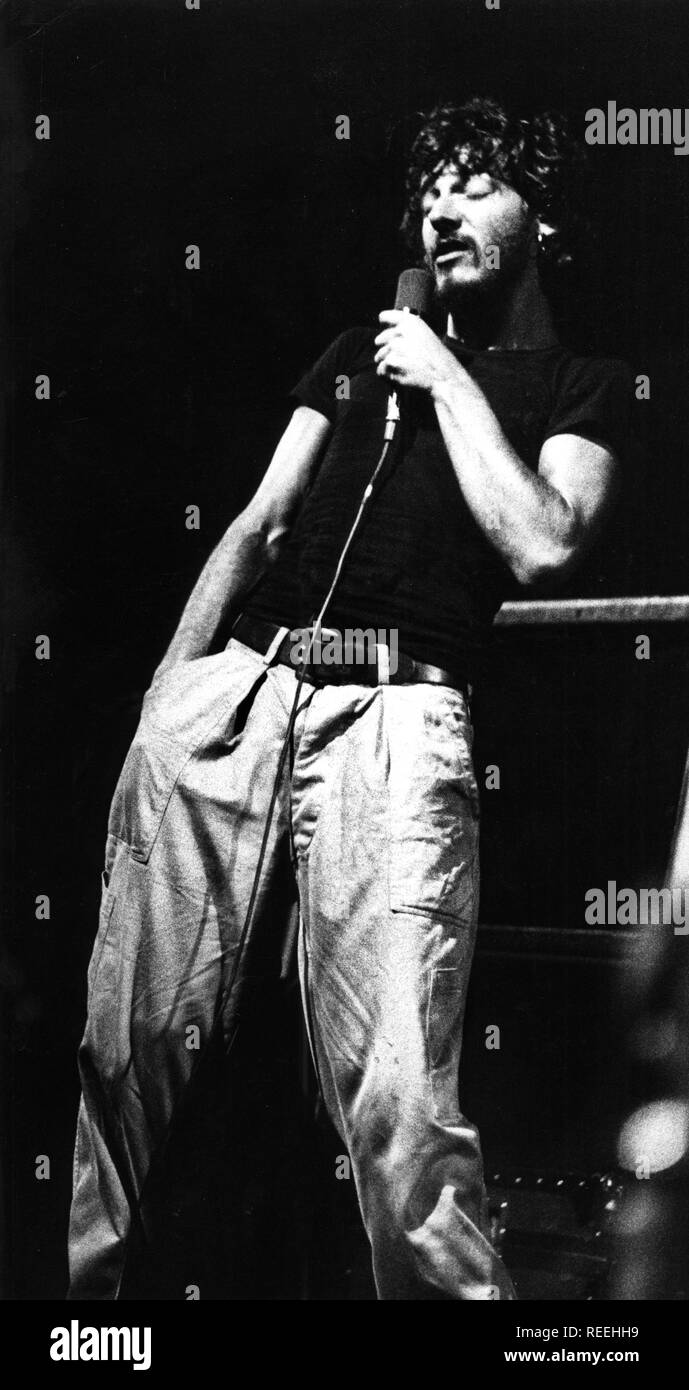 Rai Congres Hall Amsterdam, Niederlande, 1975, Bruce Springsteen (Foto Gijsbert Hanekroot) *** Local Caption *** Bruce Springsteen Stockfoto