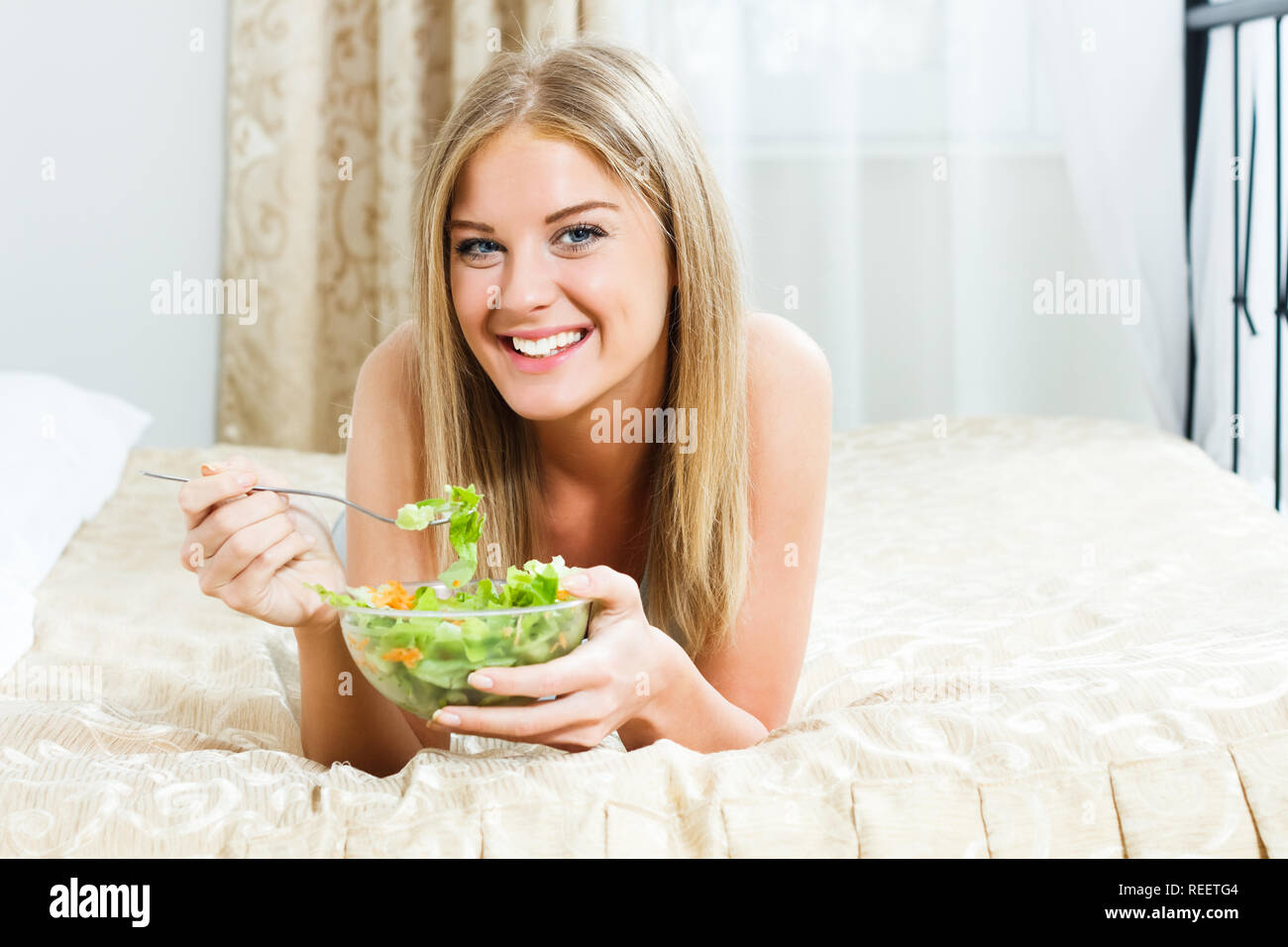 Gesunde Mahlzeit Stockfoto