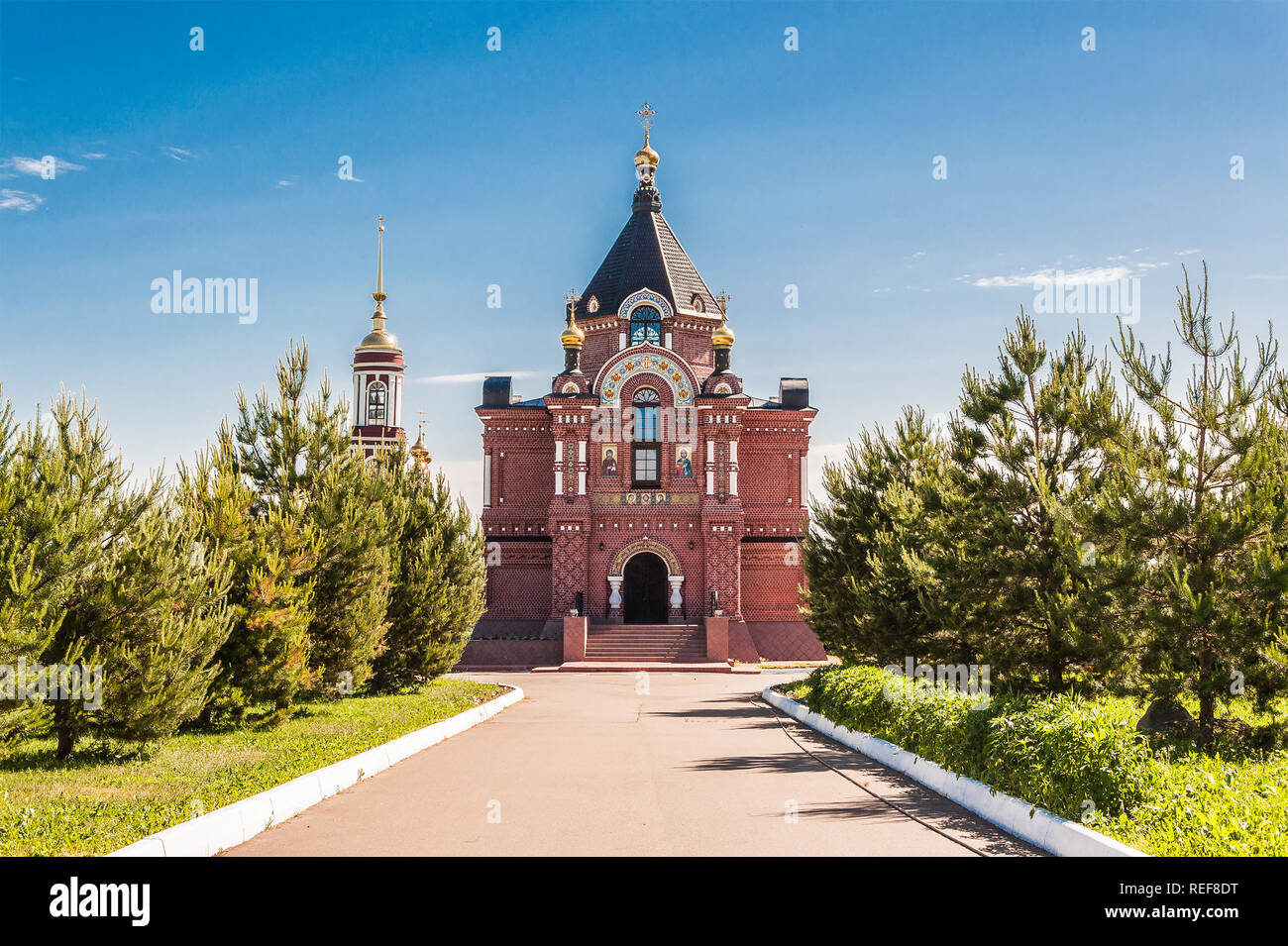 Kirche von St. Alexander Nevsky Kathedrale - einer der drei Kirchen im Südosten von Peking entfernt. Im frühen 20. Jahrhundert gebaut. Stockfoto Kirche von St. Alexander Nevsky Kathedrale - einer der drei Kirchen im Südosten von Peking entfernt. Im frühen 20. Jahrhundert gebaut. Stockfoto