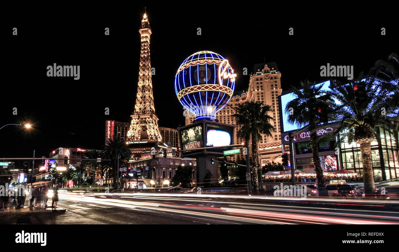 Las Vegas Strip Stockfoto