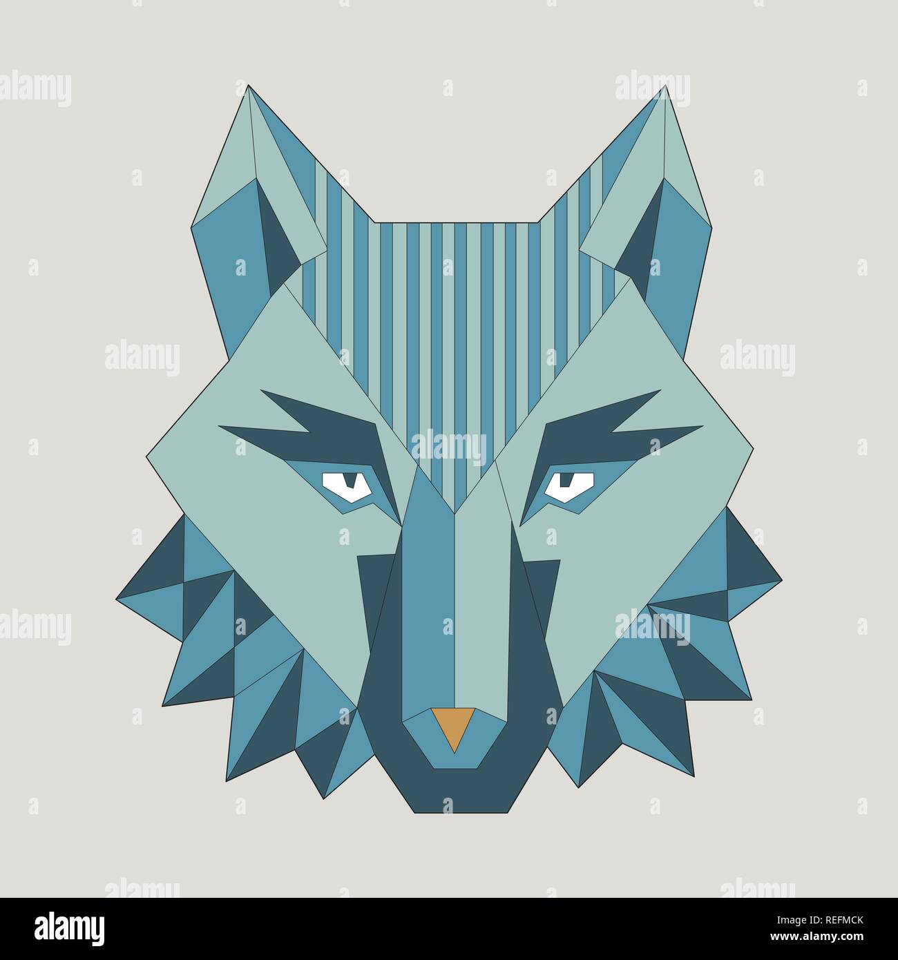 Featured image of post Geometrische Zeichnungen Wolf