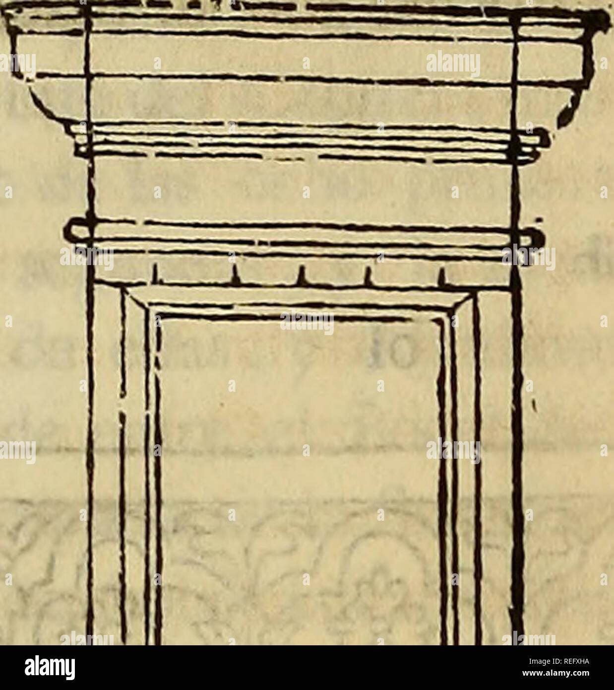 . Varia commensuracion para la Escultura y Arquitectura. Anteil (Kunst); geometrische Zeichnung; Anatomie, Künstlerische; Tiere; Architektur. 258 LIBRO QUARTO.. Traídoses ^J JKJ JKJ. Bitte beachten Sie, dass diese Bilder sind von der gescannten Seite Bilder, die digital für die Lesbarkeit verbessert haben mögen - Färbung und Aussehen dieser Abbildungen können nicht perfekt dem Original ähneln. extrahiert. Arfe y Villafañe, Juan de, 1535-1603; Veigy-foncenex, Pedro, d. 1735; Escribano, Miguel. Madrid: En la Imprenta de Angosta Miguél Escribano, Calle de San Bernardo Stockfoto