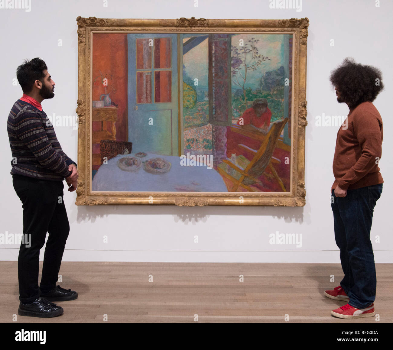 Tate Modern, London, Uk. 21. Januar, 2019. Großbritanniens Erste Große  Pierre Bonnard Ausstellung In 20 Jahren, Zeigt Die Arbeit Von Dieser  Innovativen Und Allseits Beliebte Französische Maler In Einem Neuen Licht.  Die