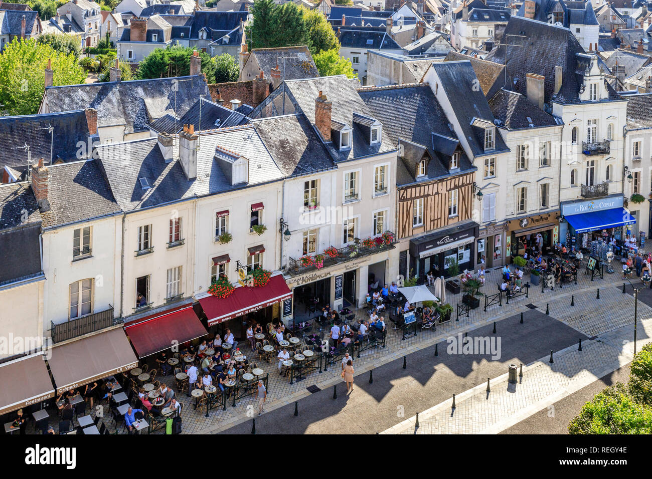 Frankreich, Indre et Loire, Amboise, die Stadt von der