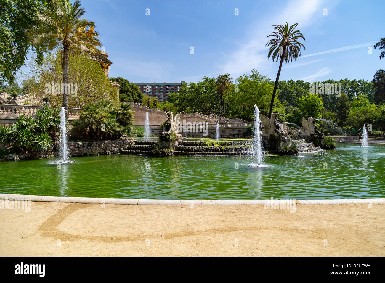 Parc De La Ciutadella, Barcelona Stockfoto