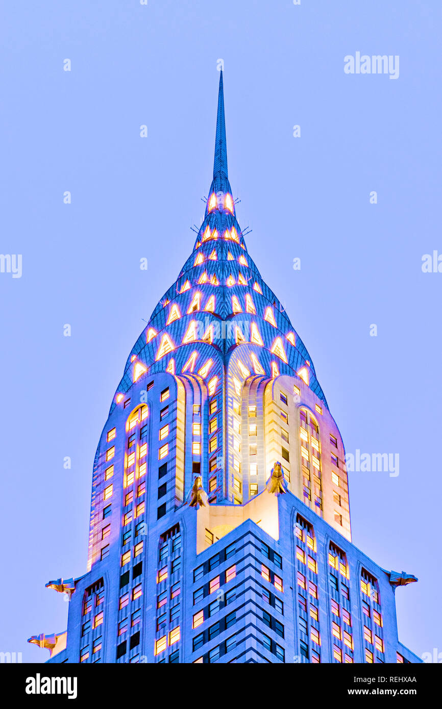 Chrysler Building in New York City Stockfoto