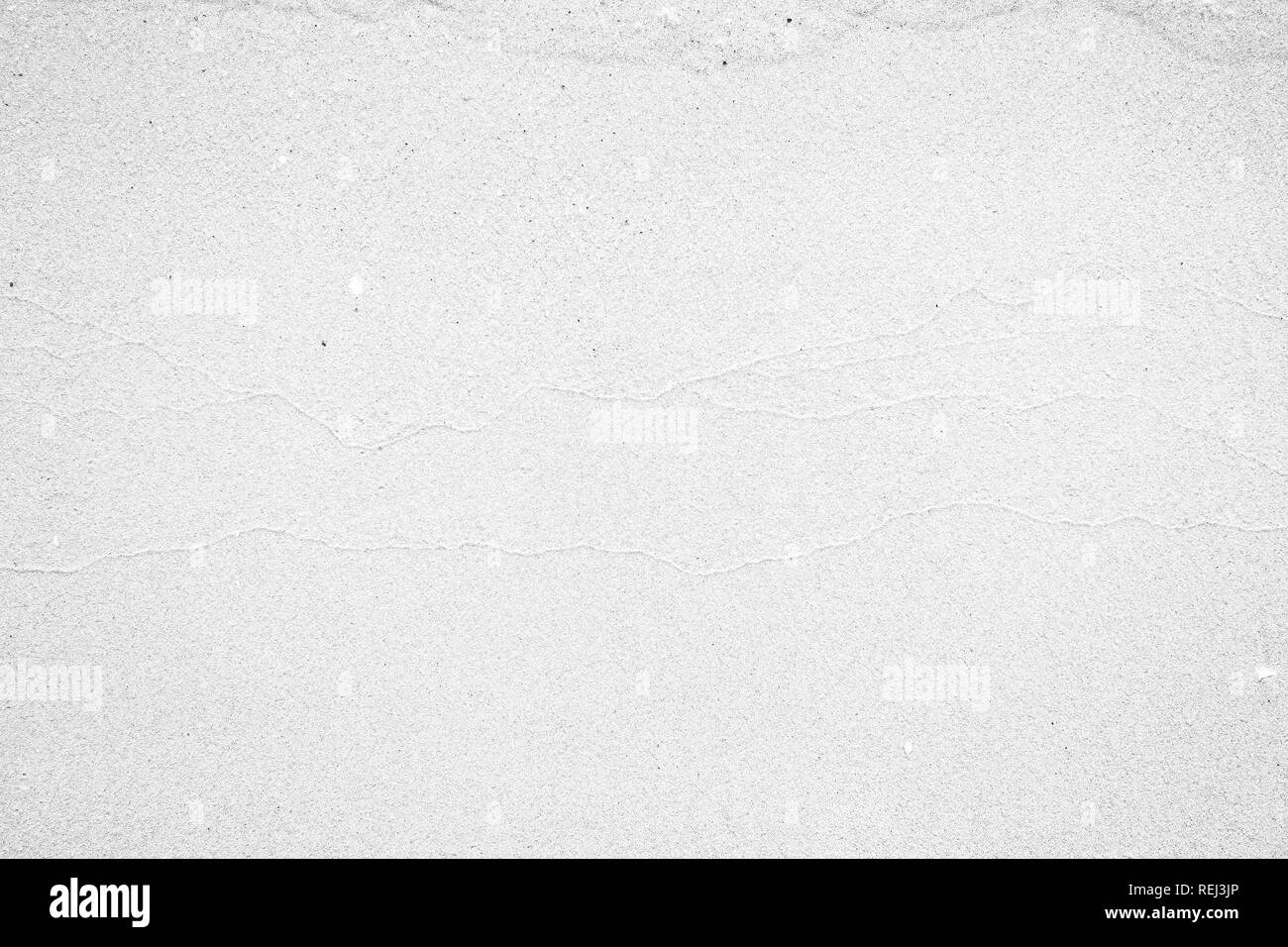 Weißes Meer Sand Muster Textur Hintergrund für Design Dekoration. Stockfoto