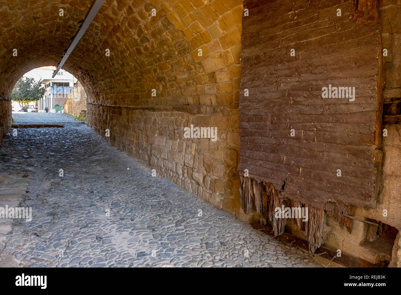 Paphos Gate in Nikosia, Zypern Stockfoto