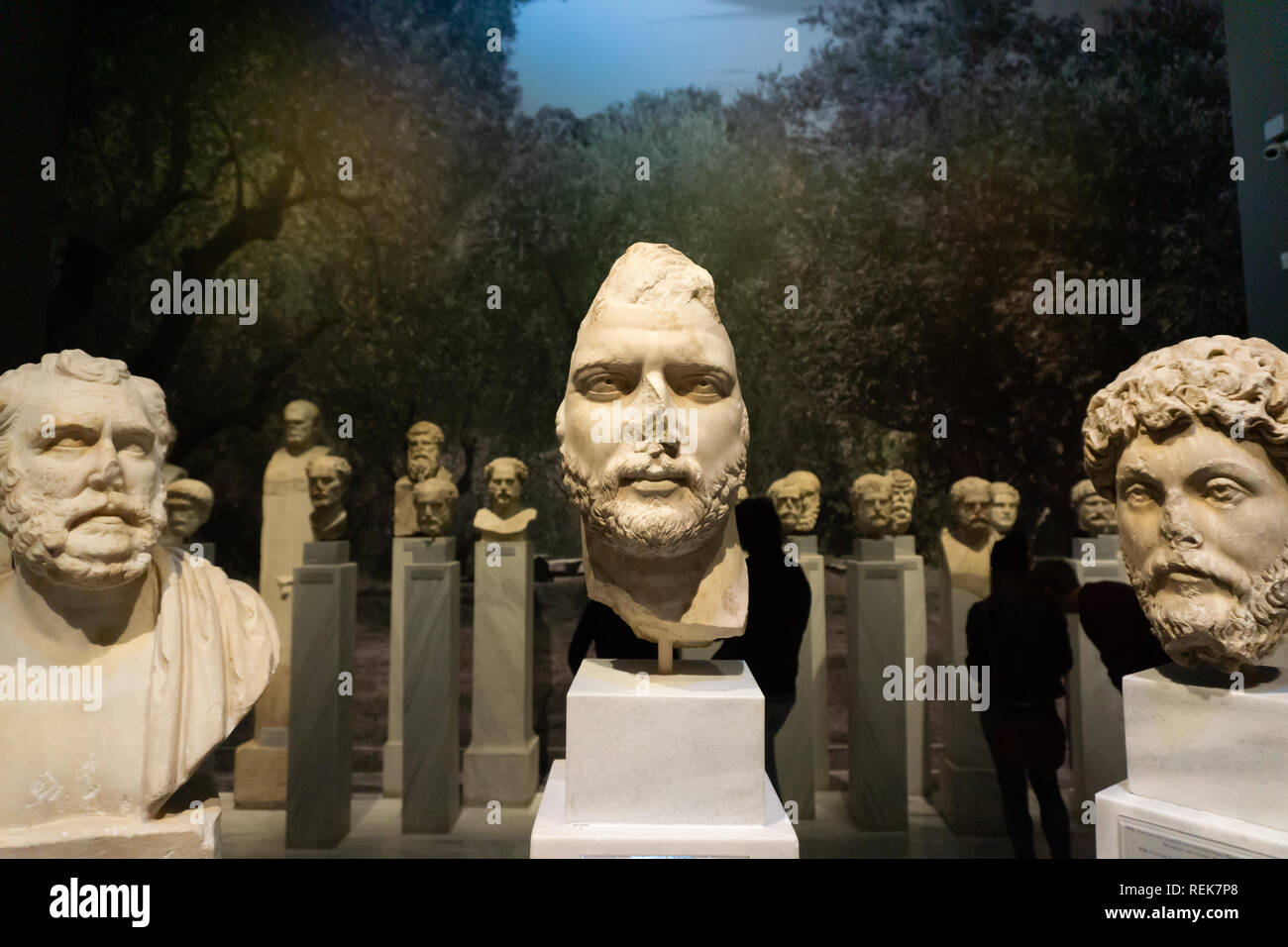 Die Vollkommenheit und Schönheit des antiken griechischen Skulptur machen einen sprachlos. Jeder sollte die Chance haben, es zu sehen. Stockfoto