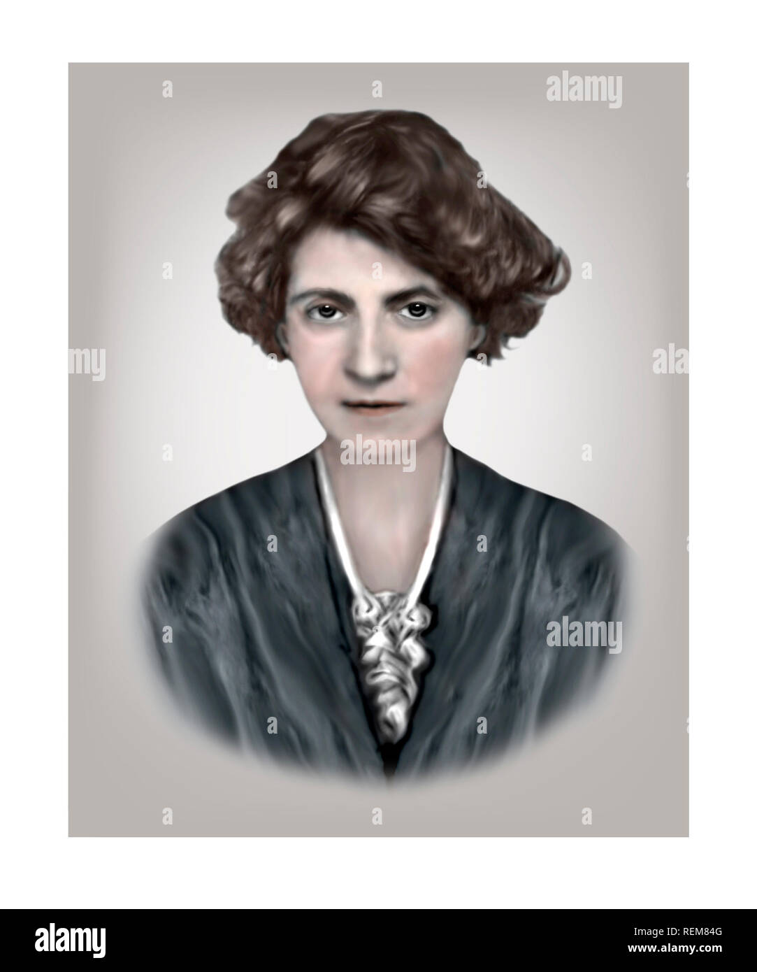Marie Stopes 1880-1958 britische Autor Mitkämpfer für Eugenik und die Rechte der Frau Stockfoto