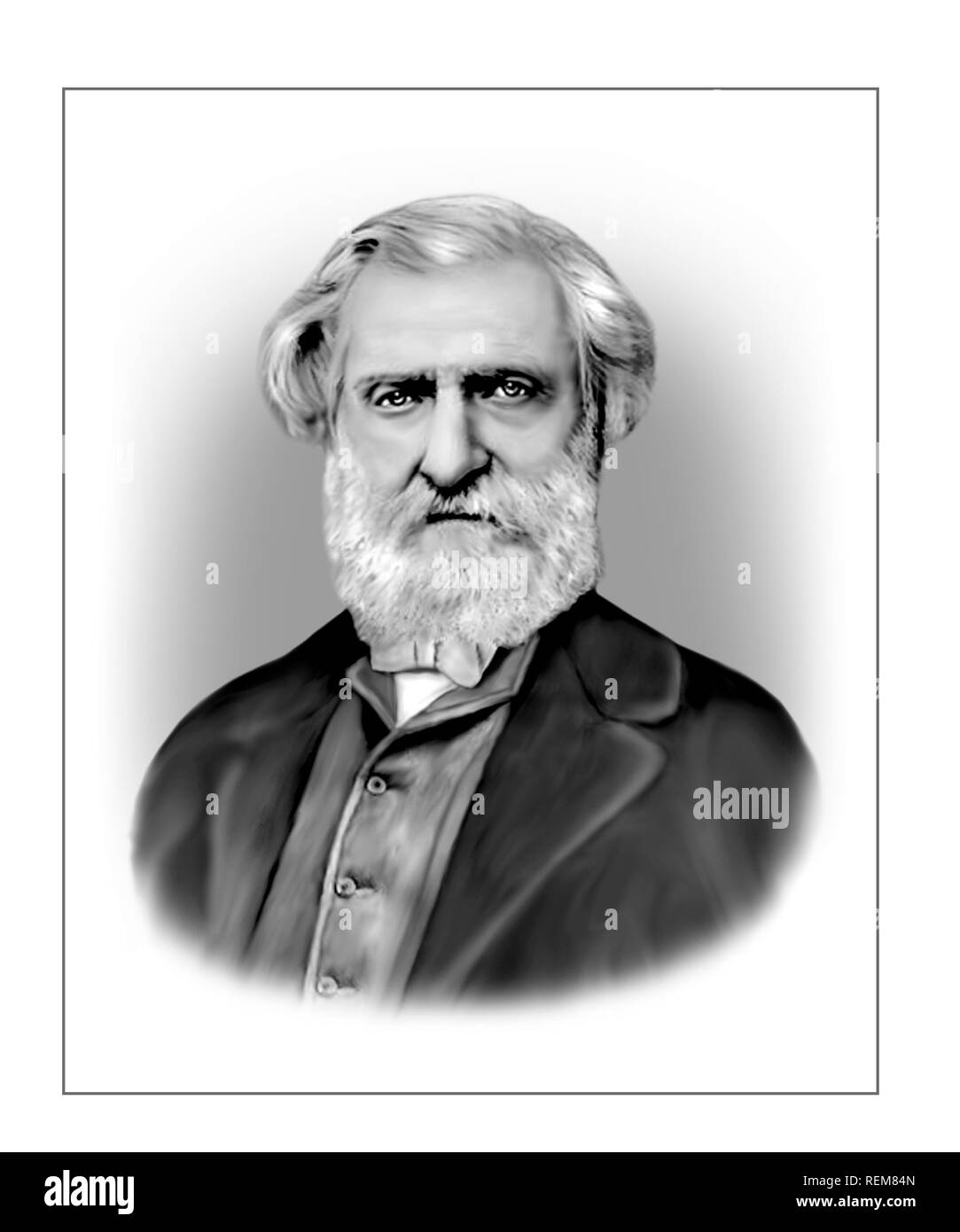 Der französische Komponist Ambroise Thomas 1811-1896 Stockfoto