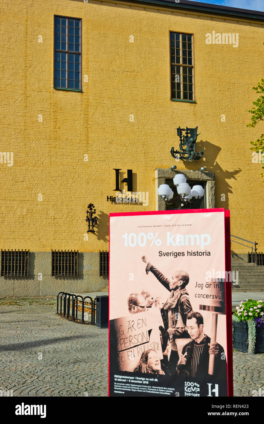 Historiska Museet (Schwedische Geschichte Museum), Stockholm, Schweden, Skandinavien Stockfoto