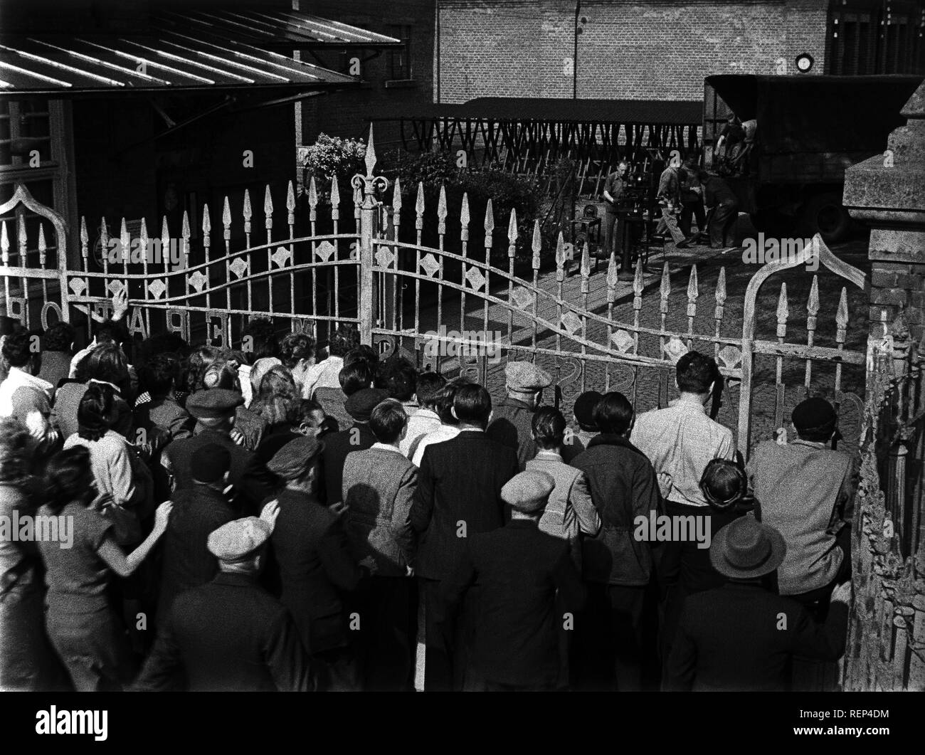 Le und Veranstaltungsräume des Fraudeurs der Schleuser und Veranstaltungsräume Belgien Jahr: 1952 Regie: Henri Storck Stockfoto