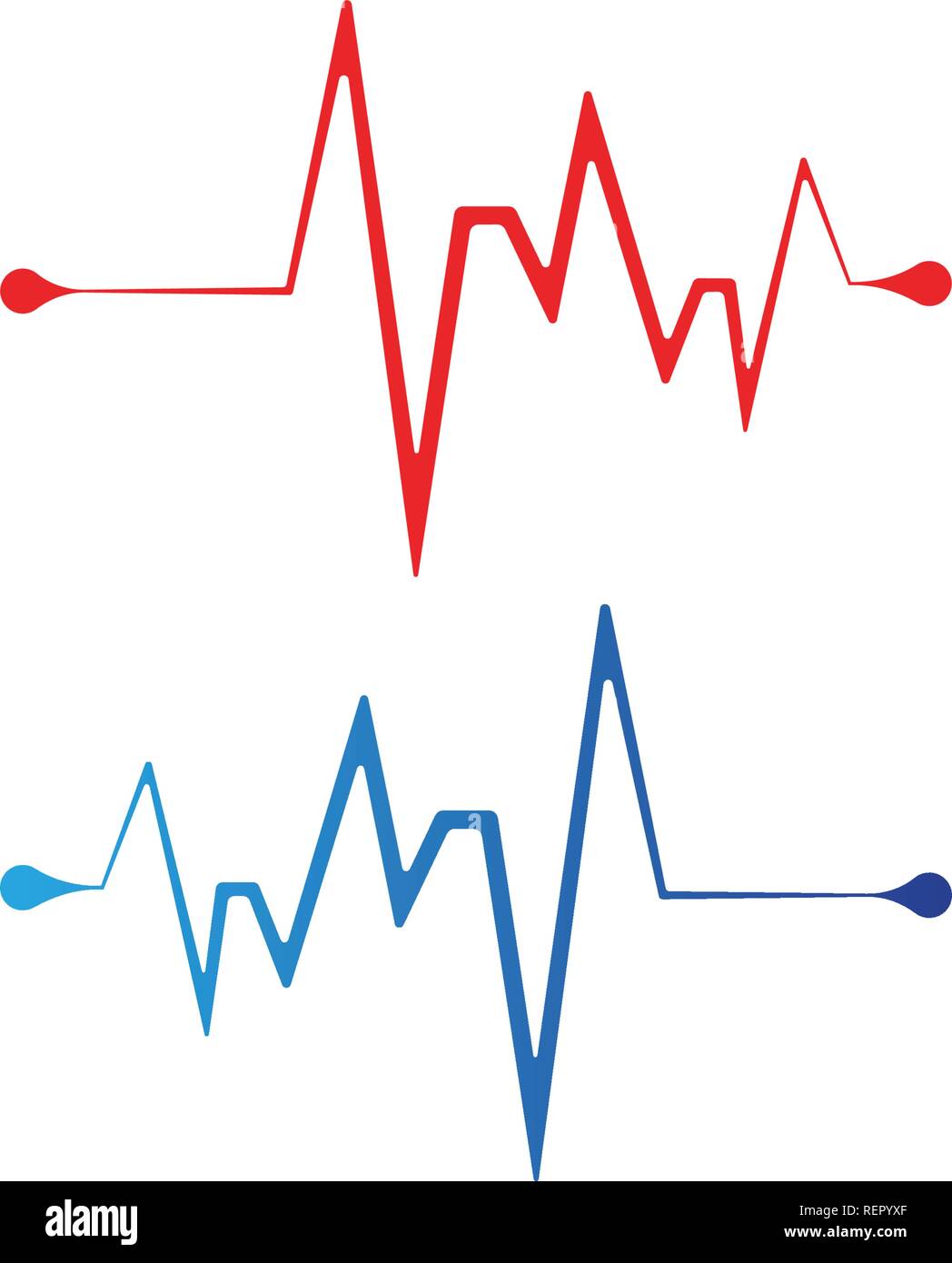 Sound wave logo Vorlage Vektor icon Abbildung Stock Vektor