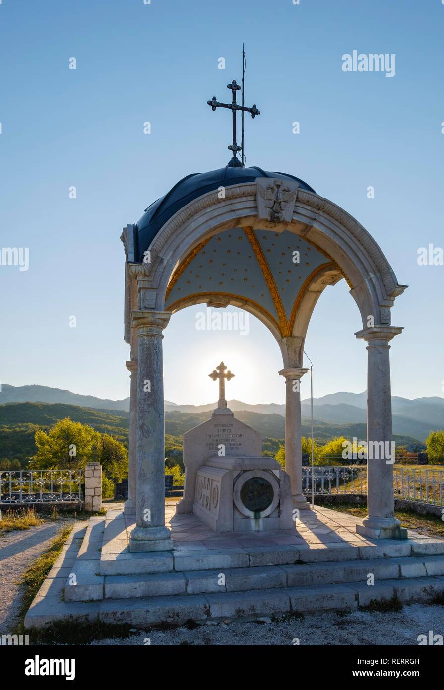 Mausoleum von Danilo I. Petrovic, Cetinje, Montenegro Stockfoto