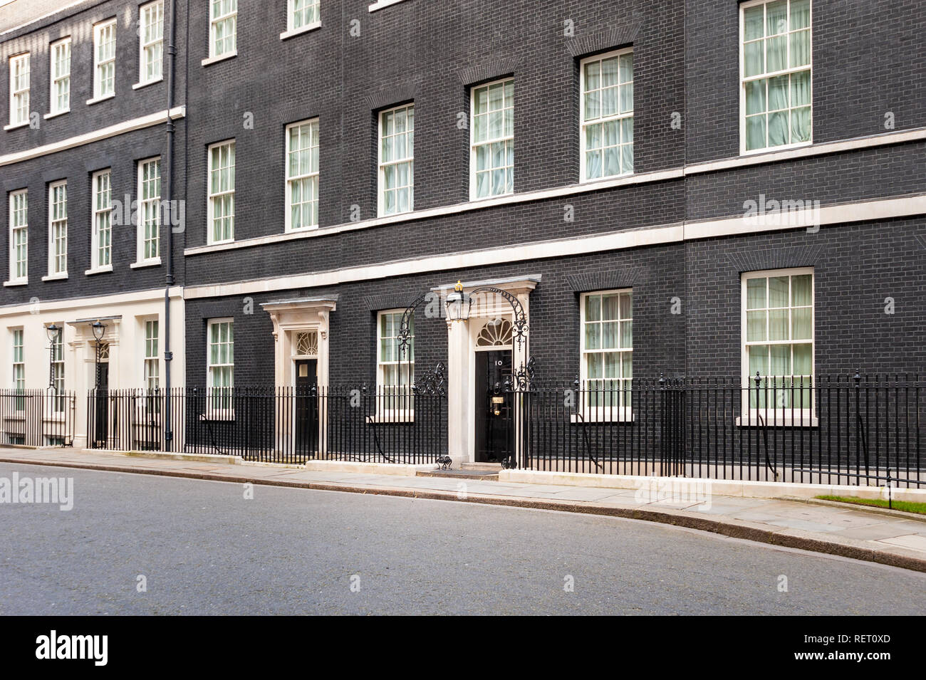 10 Downing Street, London, UK Stockfoto
